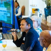 Brunch Panel answering questions